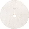 C & F Home C&f Home Frosted Tree Tree Skirt In White
