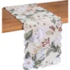 C & F Home C&f Home Garden Images Reversible Graphic Print Machine Washable Table Quilted Runner 14" X 51" In Multi