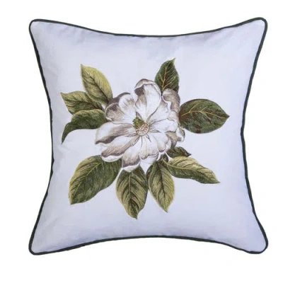 C & F Home C&f Home Garden Magnolia Graphic Print Throw Pillow, 18" X 18" In Multi
