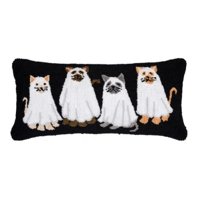 C & F Home C&f Home Ghost Pets Throw Pillows In Black