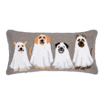 C & F Home C&f Home Ghost Pets Throw Pillows In Gray