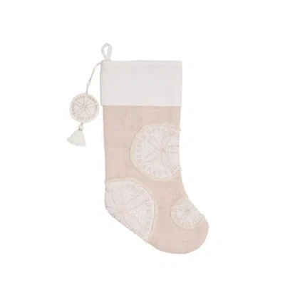 C & F Home C&f Home Gold Coast Sand Dollars Stocking In Neutral