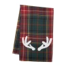 C & F Home C&f Home Green Lennox Antlers Towel In Multi