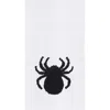 C & F Home C&f Home Halloween French Knot Black Spider100% Cotton Flour Sack Dishtowel In Multi