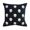C & F Home C&f Home Halloween Skulls Accent Throw Pillow, 18" X 18" In Blue