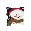 C & F Home C&f Home Happy Snowman Christmas Throw Pillow, 14" X 14" In Multi