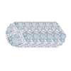 C & F Home C&f Home Harlan Round Placemats Set Of 6, 17" In Blue