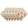 C & F Home C&f Home Harvest Leaves Napkin Set Of 6 In Multi