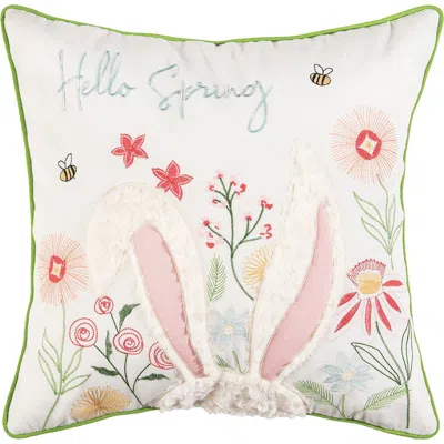 C & F Home C&f Home Hello Spring Accent Pillow In Multi
