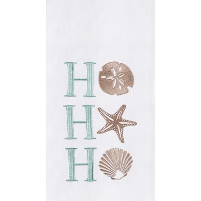 C & F Home C&f Home Ho Ho Ho Santa Laughs Holiday Christmas Towel In Multi