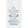 C & F Home C&f Home Holidays Are More Fun Towel In Multi
