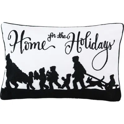 C & F Home C&f Home Home For Holidays Tufted Christmas Throw Pillow, 14" X 22" In Black