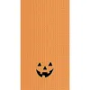 C & F Home C&f Home Jack O' Lantern Pumpkin Halloween Waffle Weave Cotton Kitchen Towel In Orange