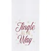 C & F Home C&f Home Jingle All The Way Towel In White