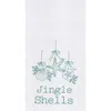 C & F Home C&f Home Jingle Shells Towel In Green