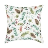 C & F Home C&f Home Jovie Pinecone Lodge Indoor/outdoor Accent Pillow, 18" X 18" In White