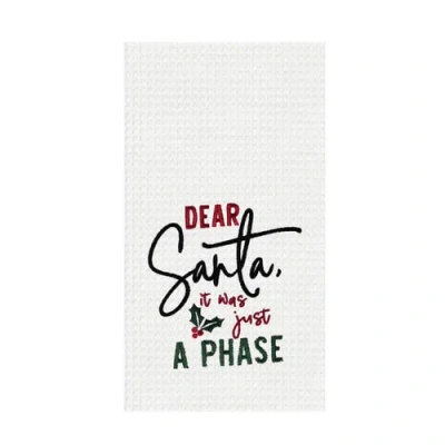 C & F Home C&f Home Just A Phase Fun Sayings Towel In White