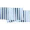 C & F Home C&f Home Lakeview Stripe Table Runner In Blue