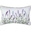 C & F Home C&f Home Lavender Fields Embroidered Throw Pillow, 14" X 22" In Multi