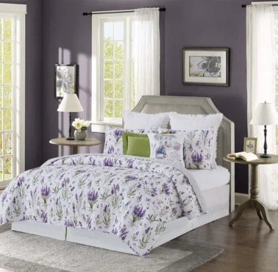 C & F Home C&f Home Lavender Fields Quilt Bedding Collection In Multi