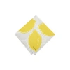 C & F Home C&f Home Lemon Toss Napkin Set Of 6 In Yellow