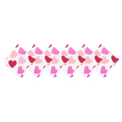 C & F Home C&f Home Love You More Napkin Set Of 6 In Multi