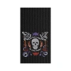 C & F Home C&f Home Magic In Your Bones Skull Halloween Embroidered Cotton Waffle Weave Kitchen Towel In Black