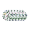 C & F Home C&f Home Marcy Blooms Round Placemats Set Of 6 Floral Design All Seasons Dining, 17" In Green