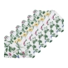 C & F Home C&f Home Marcy Blooms Scalloped Placemats Set Of 6 Floral Design All, 13" X 19" In Multi