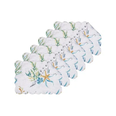 C & F Home C&f Home Marlowe Sound Placemats Set Of 6 In Multi