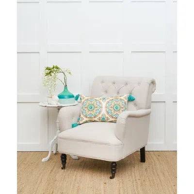 C & F Home Medallion Pillow In Blue;green
