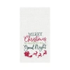 C & F Home C&f Home Merry Christmas & Good Nigh Towel In White