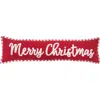 C & F Home C&f Home Merry Christmas Stripe Throw Pillow, 8" X 30" In Red