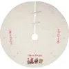 C & F Home C&f Home Merry Christmas Tree Skirt In Neutral