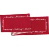 C & F Home C&f Home Merry Stripe Table Runner 14" X 72" In Red