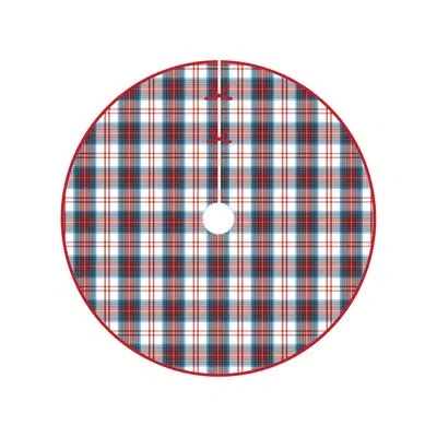 C & F Home Morris Plaid Tree Skirt