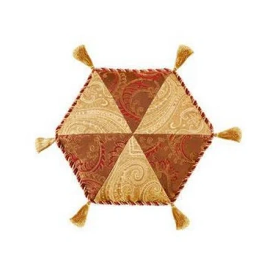 C & F Home C&f Home Neo Classic Christmas Pieced Pillow In Brown