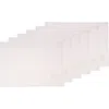 C & F Home C&f Home Neutral Maple Leaves Placemats Set Of 6, 14" X 20" In White