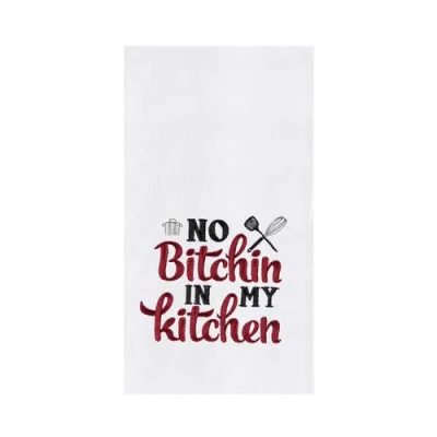 C & F Home C&f Home "no Bitchin In My Kitchen" Flour Sack Dishtowel In Multi