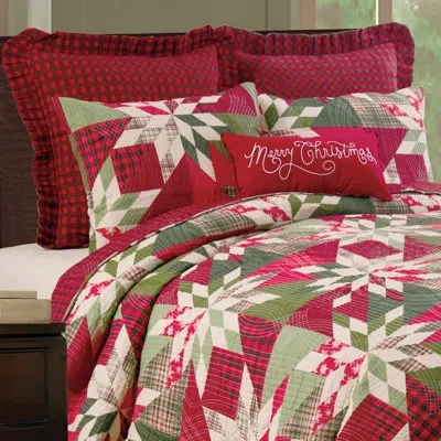 C & F Home Northlyn Cotton Reversible Quilt Set