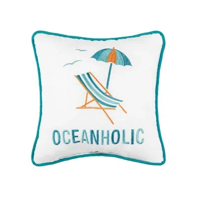 C & F Home Oceanholic Embroidered Throw Pillow