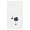 C & F Home C&f Home Palmetto With Lights Waffle Weave Kitchen Towel In Blue