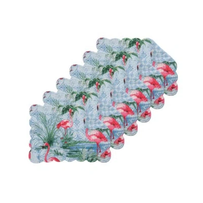 C & F Home C&f Home Paradise Coast Placemats Set Of 6 In Blue
