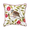C & F Home C&f Home Partridge In A Pear Tree Printed & Embellished Christmas Throw Pillow, 18" X 18" In Multi