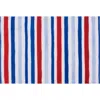 C & F Home C&f Home Patriotic Watercolor Stripes 4th Of July Cotton Tabletop Placemats, Set Of 6, 14" X 20" In Blue