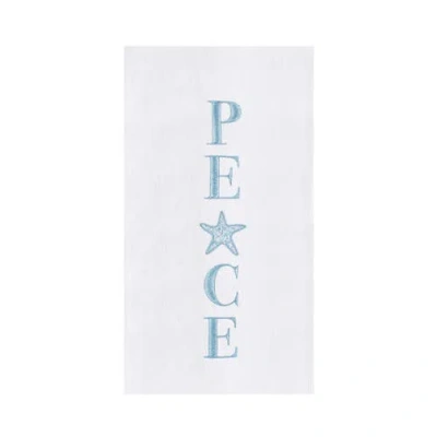 C & F Home C&f Home Peace Towel In Blue