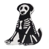 C & F Home C&f Home Pets Skeleton Shaped Hooked Pillows In Black