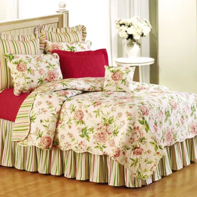C & F Home C&f Home Pink Brianna Quilt In Multi