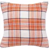 C & F Home C&f Home Plaid Decorative Throw Pillows In Orange