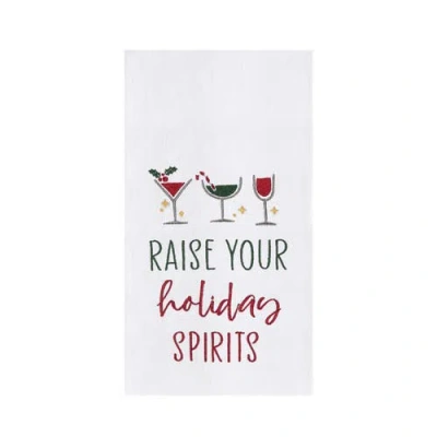 C & F Home C&f Home Raise Holiday Spirits Towel In Animal Print